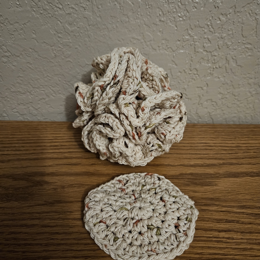 Handmade Crochet Bath Set